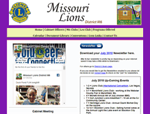 Tablet Screenshot of molionsm6.org